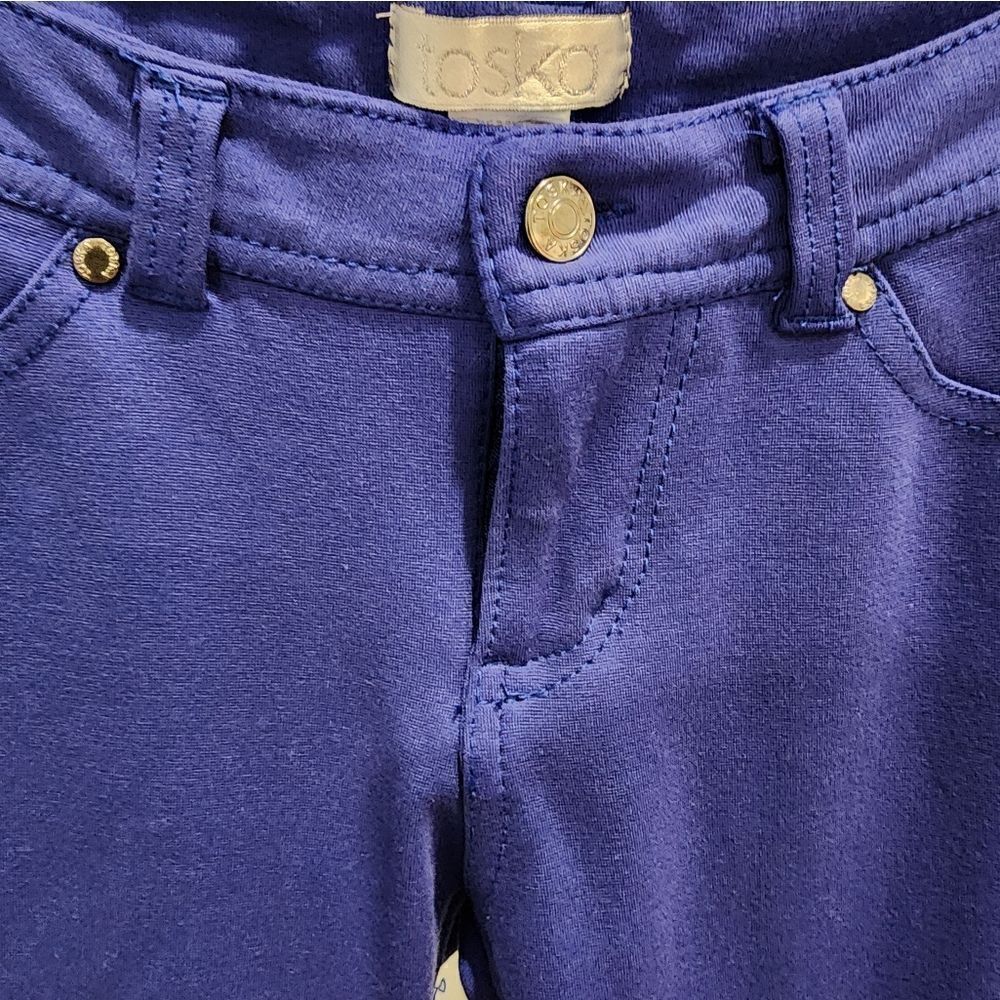 TOSKA Stretch Skinny Jegging Pants - Picture 3 of 4